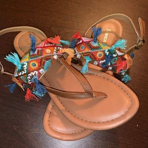 Embellished sandals